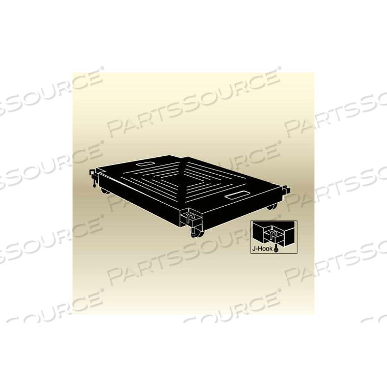 EXPANDABLE DISPLAY BASE / DOLLY 13"W X 19"D X 3"H 