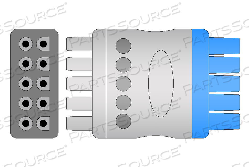 5 LEAD MULTI-LINK TO SNAP LEADWIRE SET 