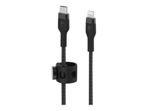 BOOST CHARGE, LIGHTNING CABLE, USB-C MALE TO LIGHTNING MALE, 10 FT, BLACK, FOR APPLE IPAD/IPHONE/IPOD (LIGHTNING) by Belkin BOOST CHARGE, LIGHTNING CABLE, USB-C MALE TO LIGHTNING MALE, 10 FT, BLACK, FOR APPLE IPAD/IPHONE/IPOD (LIGHTNING) by Belkin