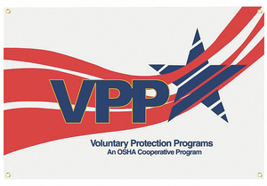 BANNER VPP STAR WORKSITE 3 X 5 FT. by Quality Resource Group