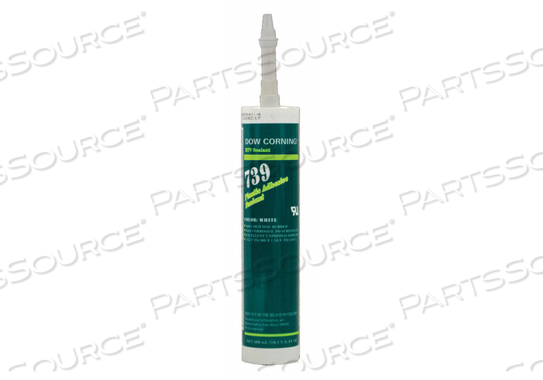 SEALANT SILICONE BASE WHITE CARTRIDGE by Dow Corning