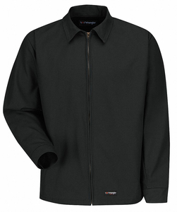 JACKET BLACK POLYESTER/COTTON by Wrangler