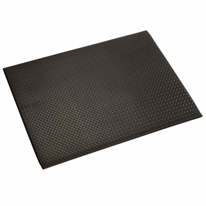 DIAMOND DELUXE SOFT FOOT MAT 1/2" THICK 3' X 5' BLACK by Apache Inc.