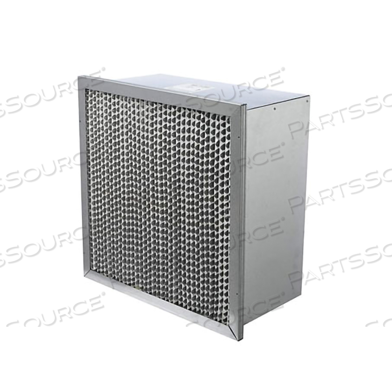 ASHEAE CELL BOX FILTER, GALVANIZED - SINGLE HEADER FRAME, MERV 15, 95% EFFICIENCY, 20X24X12 by Brookaire Company, LLC