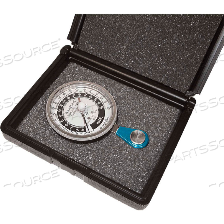 BASELINE ER HIRES HYDRAULIC PINCH GAUGE, 100 LB. CAPACITY, BLUE by Fabrication Enterprises BASELINE ER HIRES HYDRAULIC PINCH GAUGE, 100 LB. CAPACITY, BLUE by Fabrication Enterprises