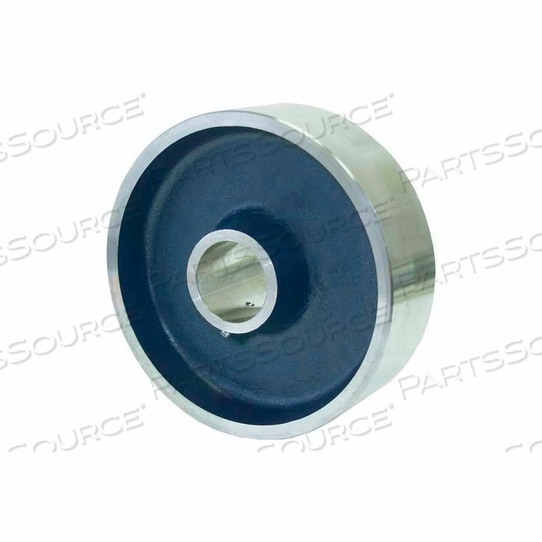 4" X 1-1/2" FORGED STEEL WHEEL WITH ROLLER BEARING - - 1/2" AXLE by RWM