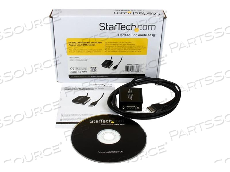 RS422 RS485 USB SERIAL CABLE ADAPTER by StarTech.com Ltd.