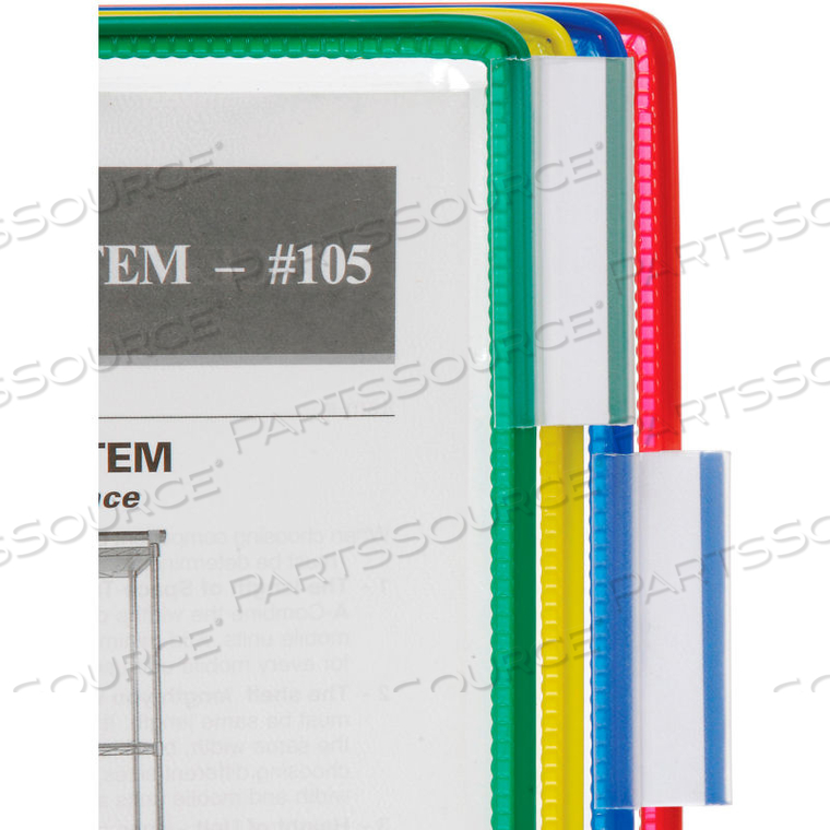 PAPER ORGANIZER CLIP-ON INDEX TABS, 10/PACK by Tarifold PAPER ORGANIZER CLIP-ON INDEX TABS, 10/PACK by Tarifold