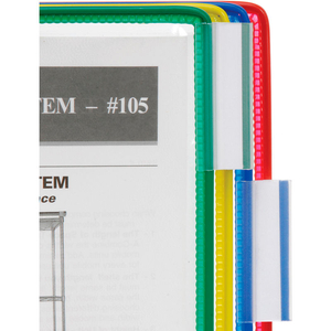 PAPER ORGANIZER CLIP-ON INDEX TABS, 10/PACK by Tarifold