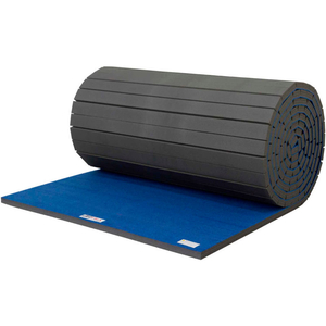 CHEERLEADING MAT 2" THICK 6' X 42' ROLL BLUE by Ez Flex Sport Mats