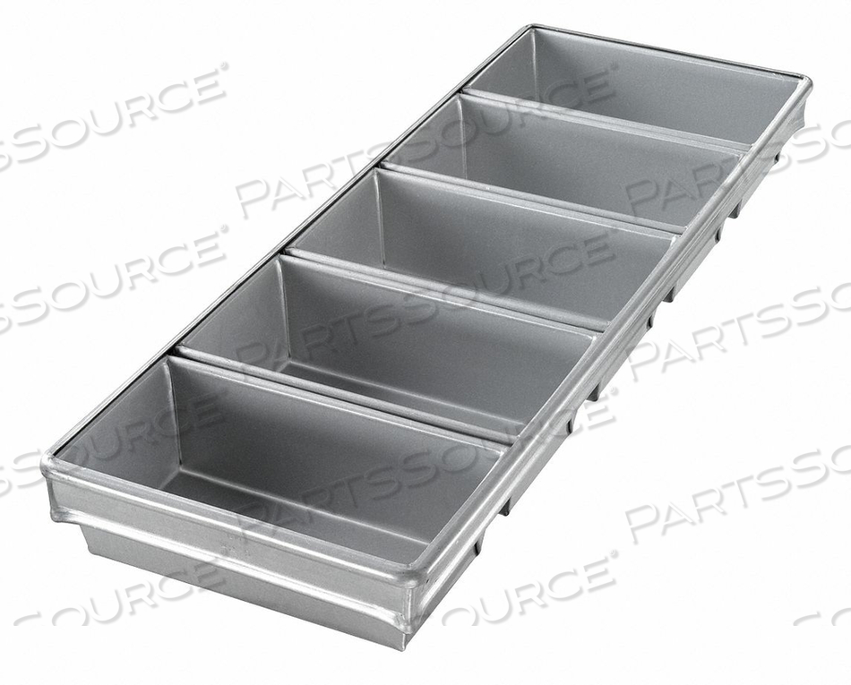 BREAD PAN 5-STRAP 9X4-1/2 by Chicago Metallic
