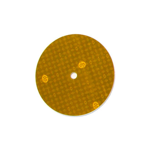 3" HOT DOT CENTER MOUNT REFLECTOR, YELLOW by Pexco LLC