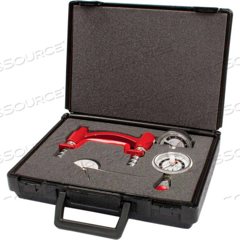 BASELINE 3-PIECE LITE HAND EVALUATION SET (1 EA: DYNAMOMETER, PINCH GAUGE AND GONIOMETER) by Fabrication Enterprises BASELINE 3-PIECE LITE HAND EVALUATION SET (1 EA: DYNAMOMETER, PINCH GAUGE AND GONIOMETER) by Fabrication Enterprises