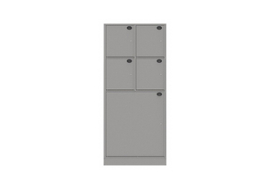 EVIDENCE LOCKER 36INW GRAY 5COMPARTMENTS by Sentinel