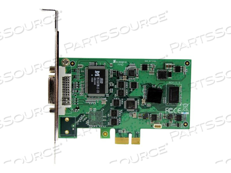 CAPTURE AN HD AUDIO-VIDEO SOURCE, THROUGH A LOW-PROFILE OR FULL-PROFILE PCI EXPR by StarTech.com Ltd.