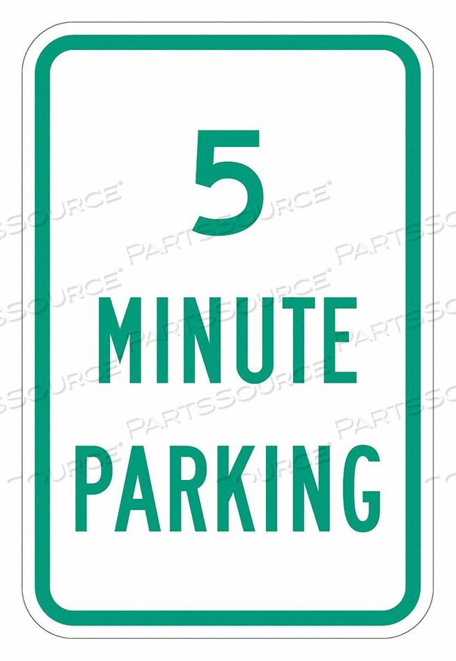 PARKING SIGN 18 H 12 W ALUMINUM by Lyle Signs Inc.