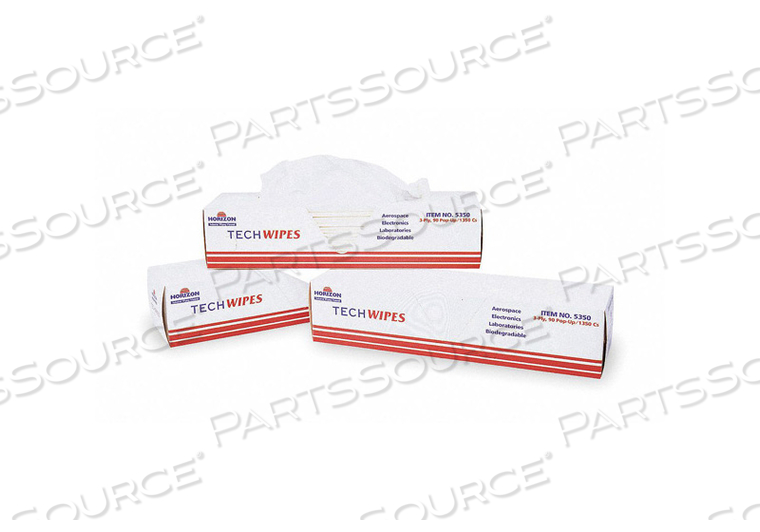 DRY WIPE 15 X 16-3/4 WHITE PK15 by Ability One