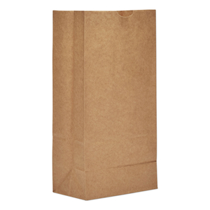 GROCERY PAPER BAGS, 35 LB CAPACITY, #8, 6.13" X 4.17" X 12.44", KRAFT, 2,000 BAGS by AJM Packaging Corporation