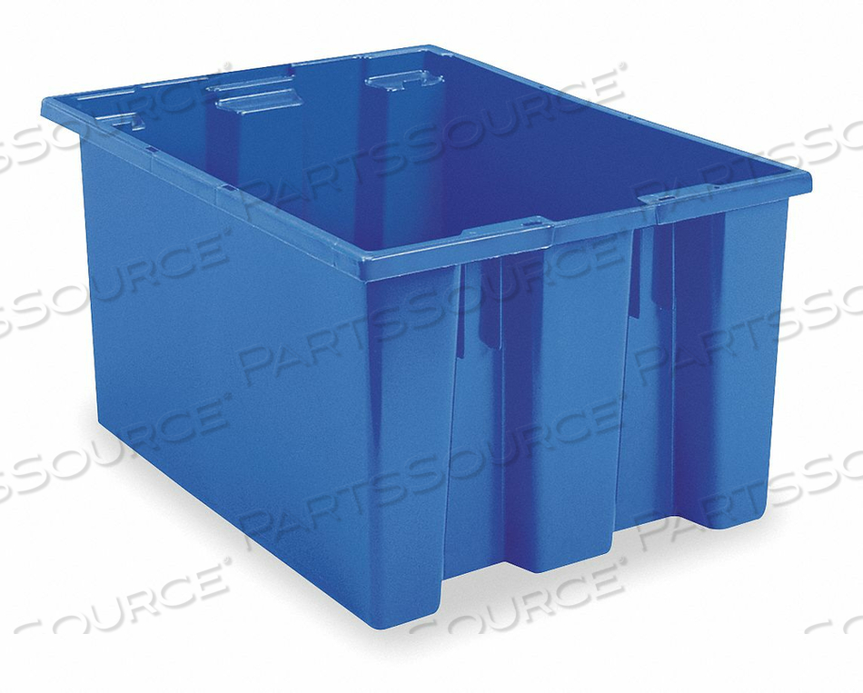 NEST AND STACK CONTAINER 23-1/2 IN BLUE by Akro-Mils / Myers Industries, Inc NEST AND STACK CONTAINER 23-1/2 IN BLUE by Akro-Mils / Myers Industries, Inc