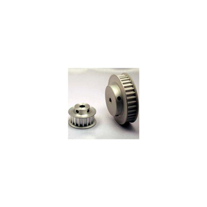 12 TOOTH TIMING PULLEY, (HTD) 5MM PITCH, CLEAR ANODIZED ALUMINUM, 12-5M09-6FA3 - MIN QTY 8 by B&B Manufacturing