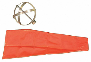 WINDSOCK WITH HARDWARE 18 OPEN 4FT. by Cortina