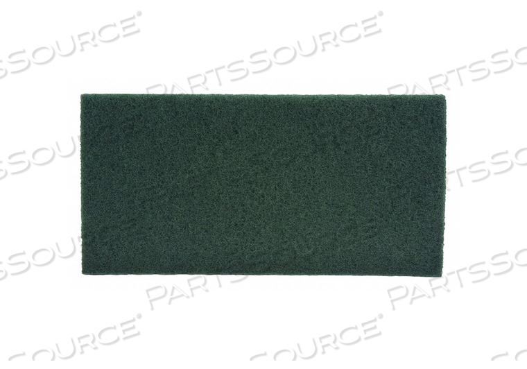 SCRUBBING PAD GREEN SIZE 20 X 14 PK10 by Tough Guy