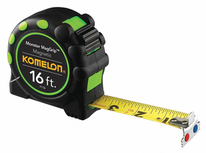 MAGNETIC TIP TAPE MEASURE 1 X 16 FT. by Komelon MAGNETIC TIP TAPE MEASURE 1 X 16 FT. by Komelon