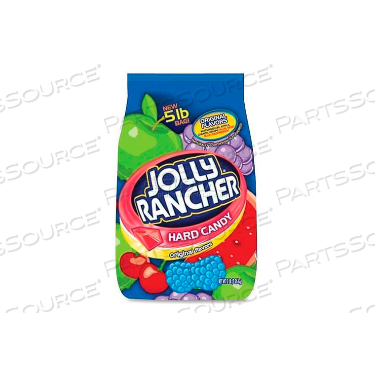 JOLLY RANCHER BULK BAG CANDY, ASSORTED FLAVORS, 1 BAG, INDIVIDUALLY WRAPPED by Marjack
