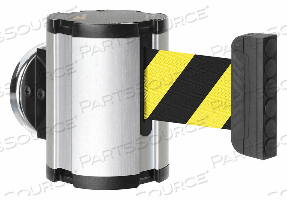 J5942 RETRACTABLE BELT BARRIER BRUSHED NICKEL by Lavi J5942 RETRACTABLE BELT BARRIER BRUSHED NICKEL by Lavi