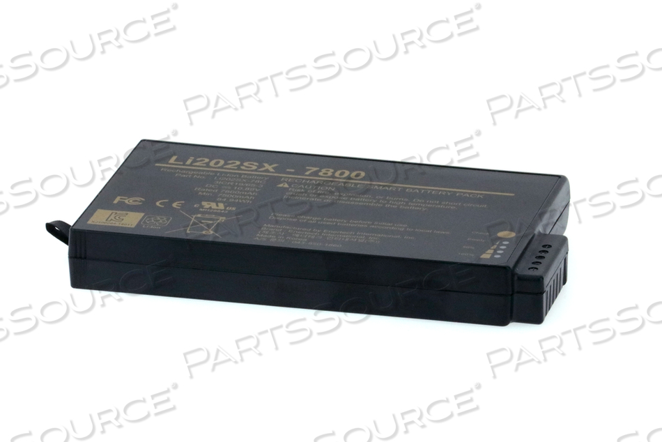 BATTERY RECHARGEABLE, LITHIUM ION, 11.1V, 7800 MAH FOR MIDMARK IQ VITALS 