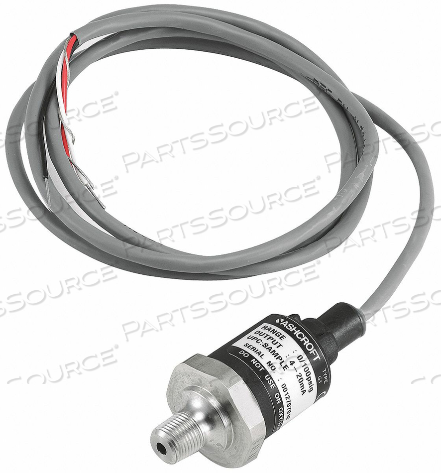 D3885 TRANSDUCER 0 TO7500 PSI OUTPUT 1 TO 5VDC by Ashcroft Inc. D3885 TRANSDUCER 0 TO7500 PSI OUTPUT 1 TO 5VDC by Ashcroft Inc.