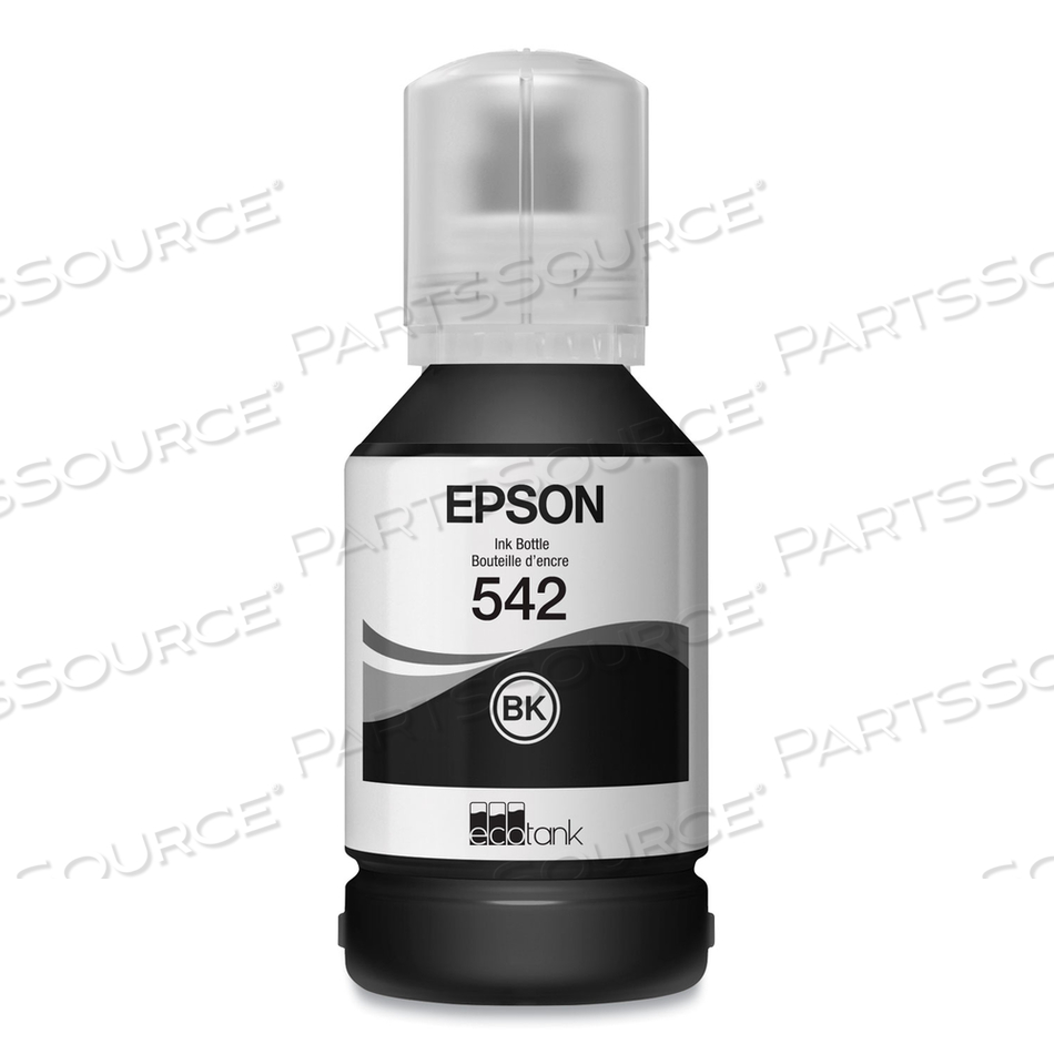 542, ULTRA HIGH CAPACITY, BLACK, ORIGINAL, INK REFILL, FOR ECOTANK PRO ET-16600, ET-16650, ET-5850, ET-5880; WORKFORCE ST-C8090 