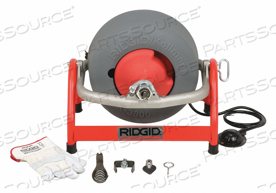DRAIN CLEANING MACHINE 3/8X100 1/2X90 by Ridgid