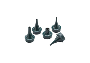 REUSABLE EAR SPECULA SET FOR PNEUMATIC, OPERATING AND CONSULTING OTOSCOPES - BLACK by Welch Allyn Inc.