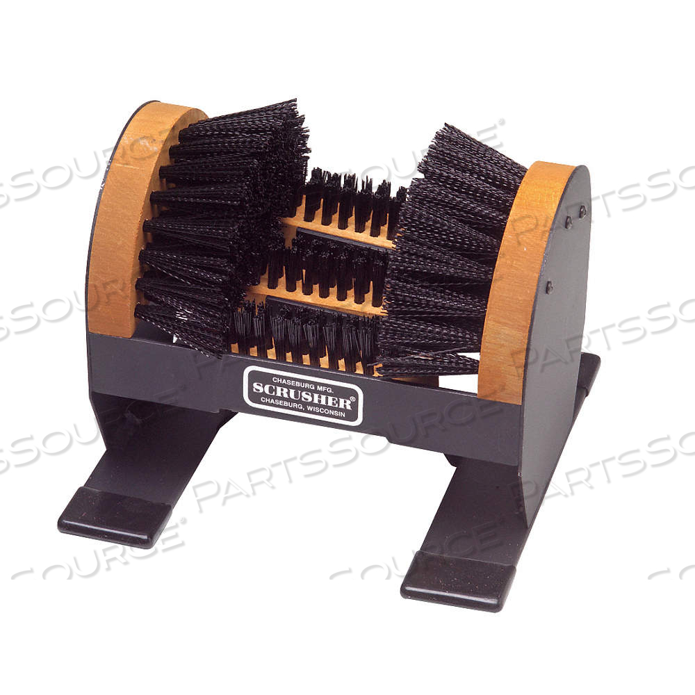 BOOT BRUSH, 9 IN L X 9 IN W X 9 IN H, FOOTWEAR, FRAME, 9 IN LG, by Approved Vendor
