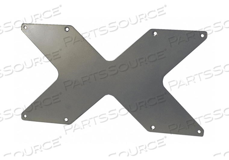 ADAPTOR PLATE SILVER 0.1 DX8.4 HX16.3 W by Video Mount Products