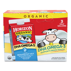 ORGANIC 2% MILK, 64 OZ CARTON, 3/CARTON by Horizon Organic