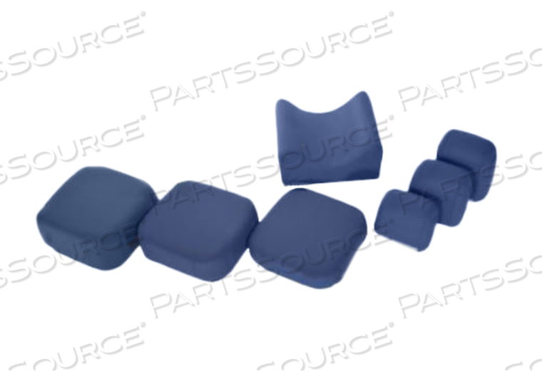 COMPLETE HEAD AND NECK PAD SET, FOR MODEL 7500-NE EYE STRETCHER. INCLUDES CONTOURED HEAD PAD (#750712), 2" HEAD PAD (#750713), 3" HEAD PAD (#750714), 4" HEAD PAD (#750715),4" NECK PAD (#750716), 5" NECK PAD (#750717) AND 6" NECK PAD (#750718). by Pedigo Products, Inc.