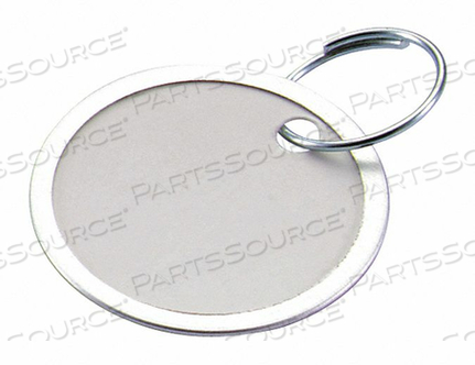 KEY TAG WHITE 1-1/4 W X 1-1/4 H PK25 by Lucky Line Products KEY TAG WHITE 1-1/4 W X 1-1/4 H PK25 by Lucky Line Products