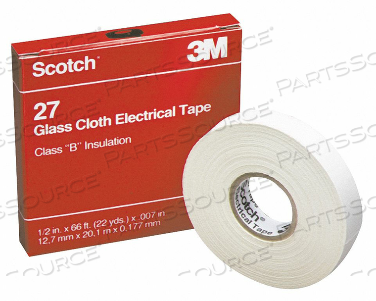ELECTRICAL TAPE 7 MIL 3/4 X 66 FT. WHT by 3M Consumer ELECTRICAL TAPE 7 MIL 3/4 X 66 FT. WHT by 3M Consumer