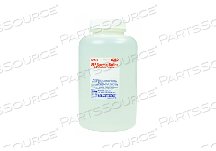 SALINE ANTISEPTICS BOTTLE by Nurse Assist, Inc. SALINE ANTISEPTICS BOTTLE by Nurse Assist, Inc.