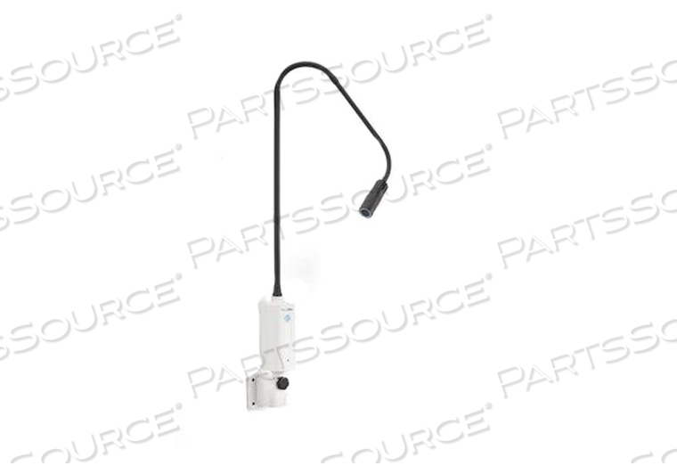 GREEN SERIES EXAM LIGHT IV POLE WITH BRACKET - WHITE 