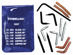 REPLACEMENT TIPS STEEL by Channellock Inc.