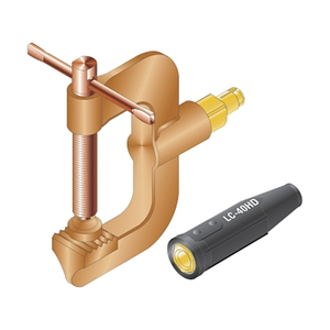 MIG-300/MIG-600 GROUND CLAMPS, 600A, 3/0 - 4/0, WITH DETACHABLE CABLE CONNECTION by Lenco