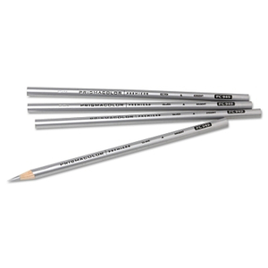 PREMIER SOFT CORE COLORED PENCIL, METALLIC SILVER by Prismacolor PREMIER SOFT CORE COLORED PENCIL, METALLIC SILVER by Prismacolor