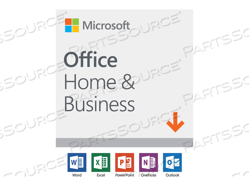 MICROSOFT OFFICE HOME AND BUSINESS 2019 - BOX PACK - 1 PC/MAC - MEDIALESS - WIN, MAC - ENGLISH - NORTH AMERICA by Microsoft Corp