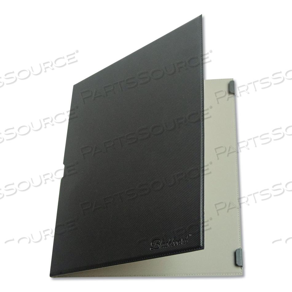 BLACKBOARD FOLIO, FITS DEVICES UP TO 11", LEATHER-LIKE, 8.5 X 0.43 X 11.8, BLACK 