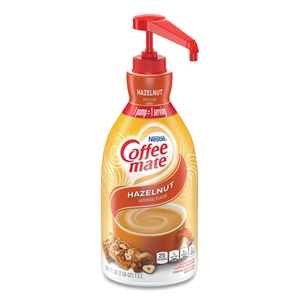 LIQUID COFFEE CREAMER, HAZELNUT, 1500ML PUMP BOTTLE by Coffee-Mate