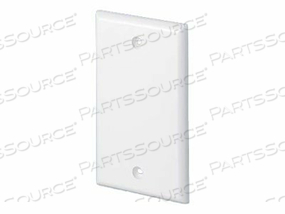 SGL GANG SCREW ON BLANK FACEPLATE by Panduit