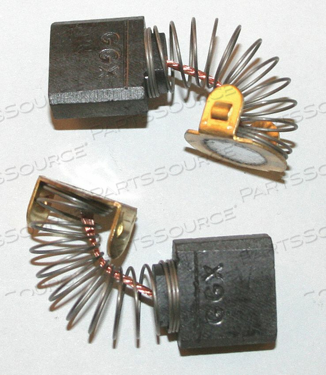 REPLACEMENT MOTOR BRUSH SET, PRODUCT TYPE REPLACEMENT BRUSH DC, COMPATIBLE WITH GRAINGER PART NUMBER 4Z128, INCLUDES (2) BRUSH CAP, (2) SPRI by DAYTON ELECTRIC MANUFACTURING CO